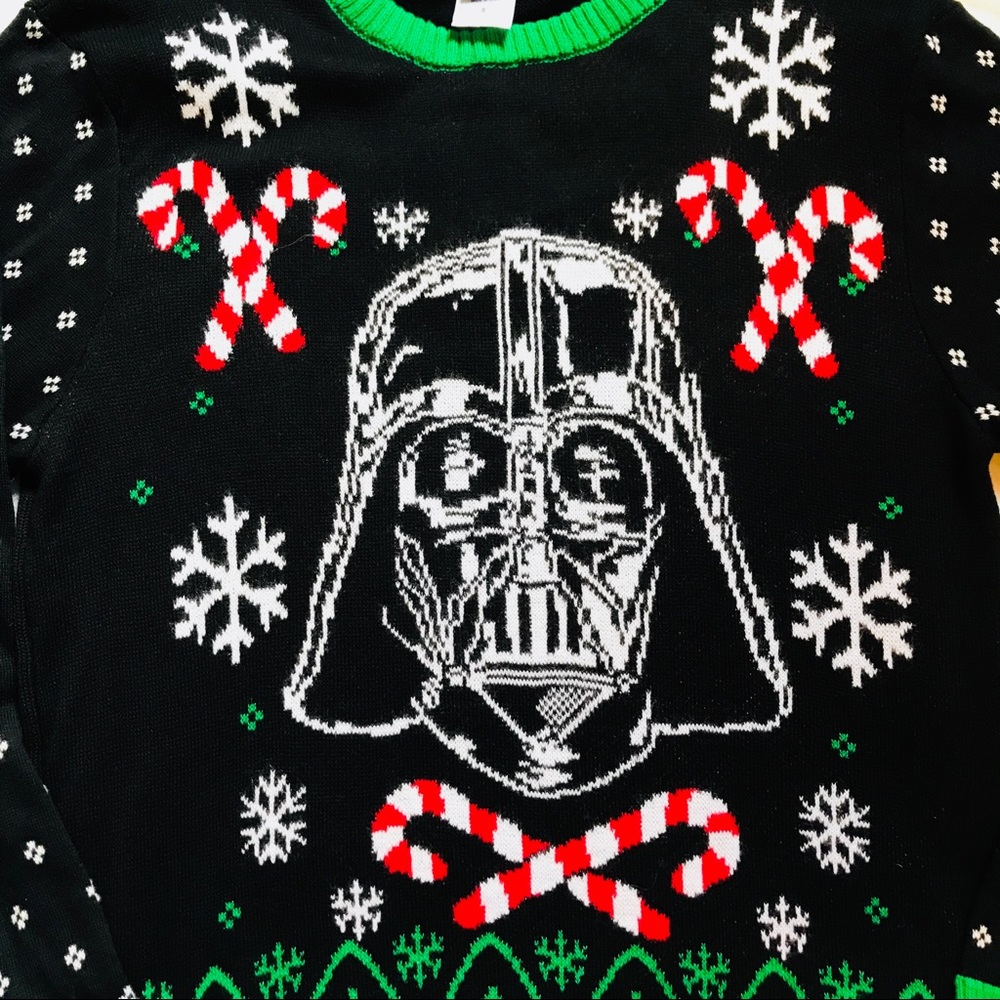 Star Wars Darth Vader Christmas Sweater S - Picture 2 of 4